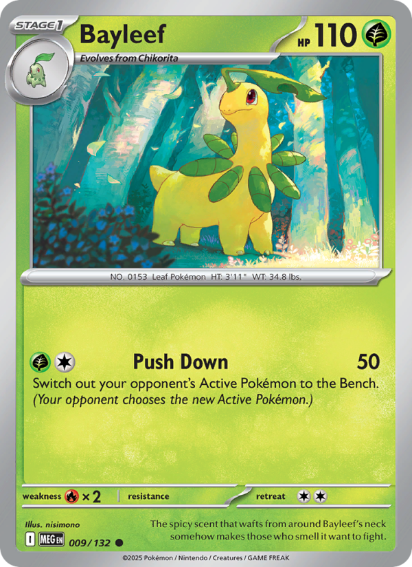 Bayleef - Pokémon TCG Card