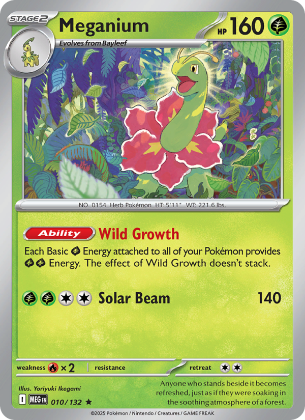 Meganium - Pokémon TCG Card