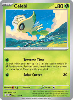 Celebi - pokemon TCG Card