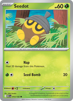 Seedot - pokemon TCG Card