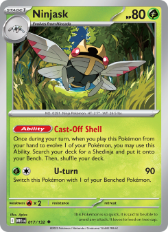 Ninjask - pokemon TCG Card