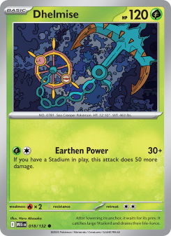 Dhelmise - pokemon TCG Card