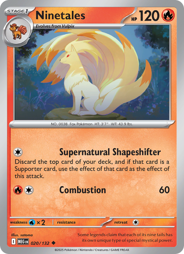 Ninetales - Pokémon TCG Card