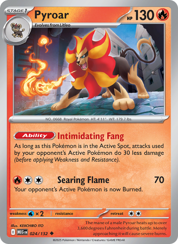 Pyroar - Pokémon TCG Card