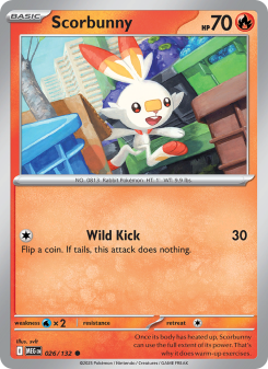 Scorbunny - pokemon TCG Card