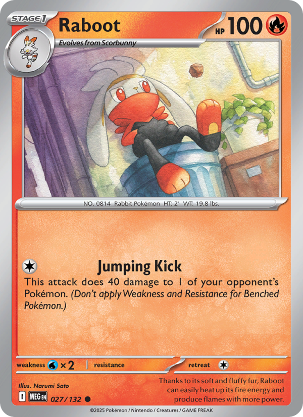 Raboot - Pokémon TCG Card