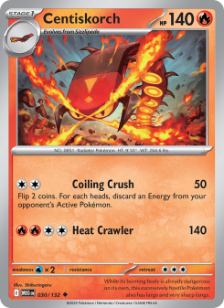 Centiskorch - pokemon TCG Card