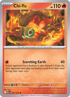 Chi-Yu - pokemon TCG Card
