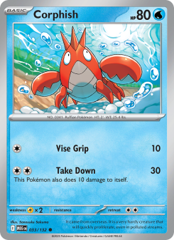 Corphish - pokemon TCG Card