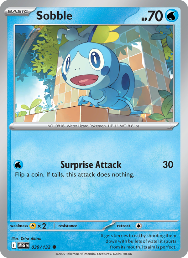Sobble - Pokémon TCG Card