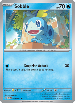 Sobble - pokemon TCG Card
