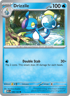 Drizzile - pokemon TCG Card