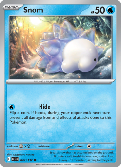 Snom - pokemon TCG Card
