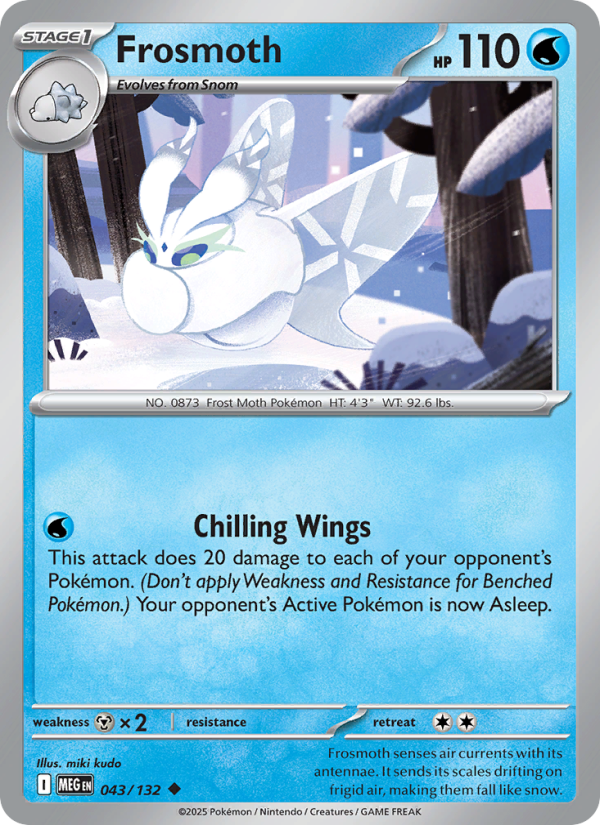 Frosmoth - Pokémon TCG Card