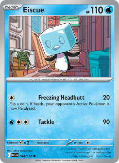 Eiscue - pokemon TCG Card