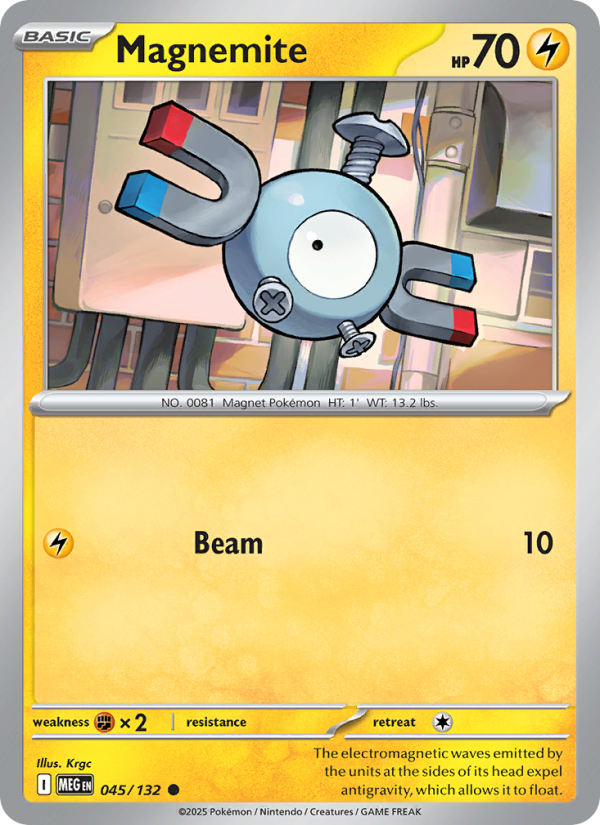 Magnemite - Pokémon TCG Card