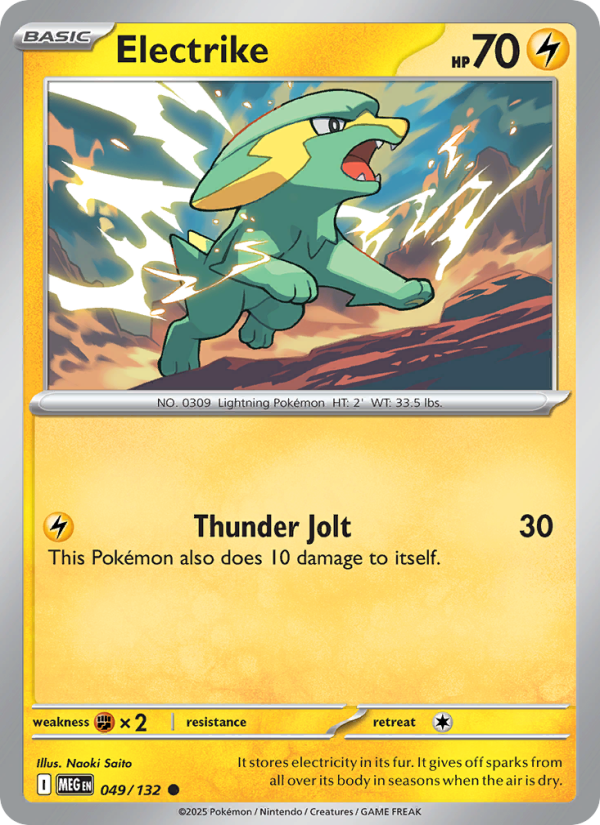 Electrike - Pokémon TCG Card