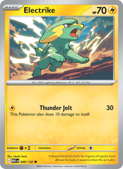 Electrike - pokemon TCG Card