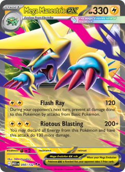 Mega Manectric ex - pokemon TCG Card