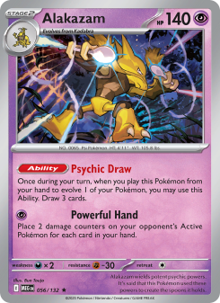 Alakazam - pokemon TCG Card