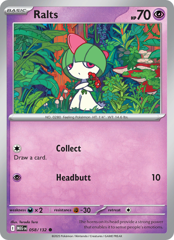 Ralts - Pokémon TCG Card