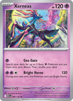 Xerneas - pokemon TCG Card