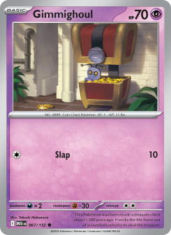 Gimmighoul - pokemon TCG Card