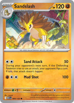 Sandslash - pokemon TCG Card