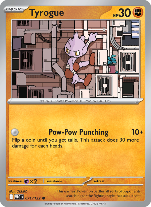 Tyrogue - Pokémon TCG Card