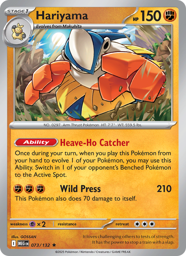 Hariyama - Pokémon TCG Card