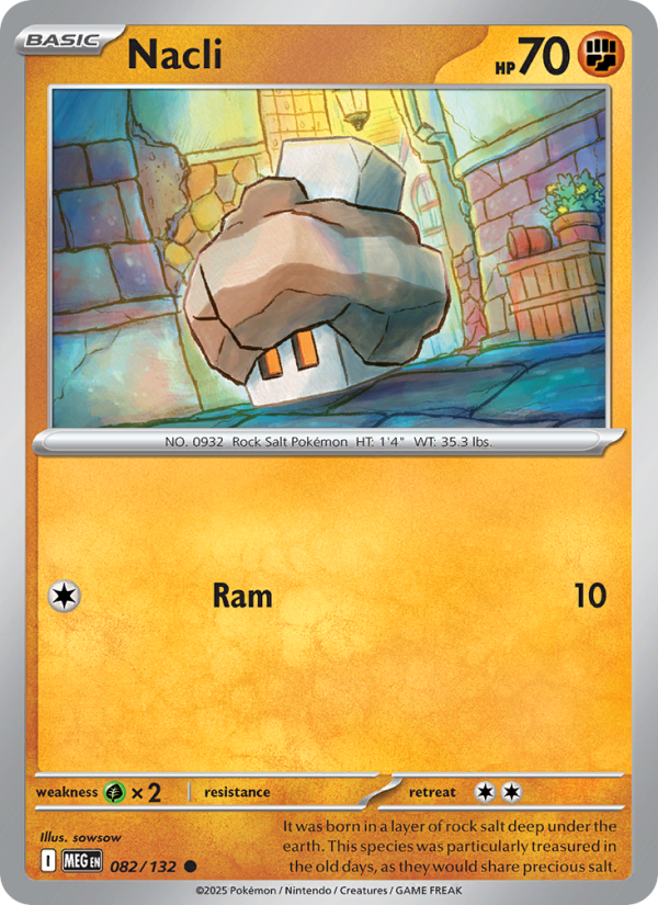Nacli - Pokémon TCG Card