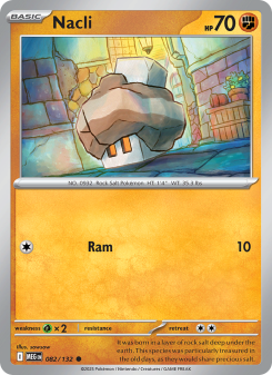 Nacli - pokemon TCG Card