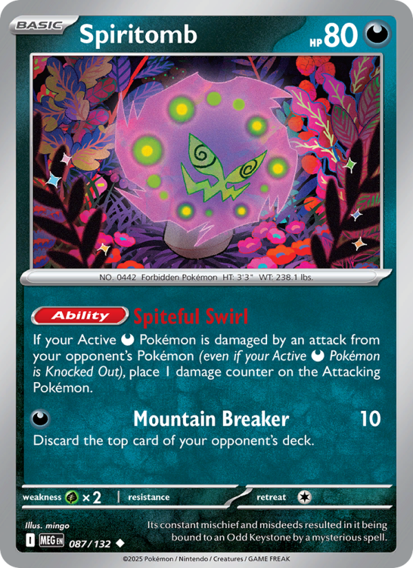Spiritomb - Pokémon TCG Card