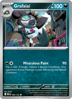 Grafaiai - pokemon TCG Card