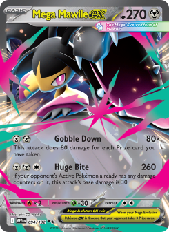Mega Mawile ex - pokemon TCG Card