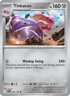 Tinkaton - pokemon TCG Card