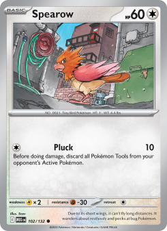 Spearow - pokemon TCG Card