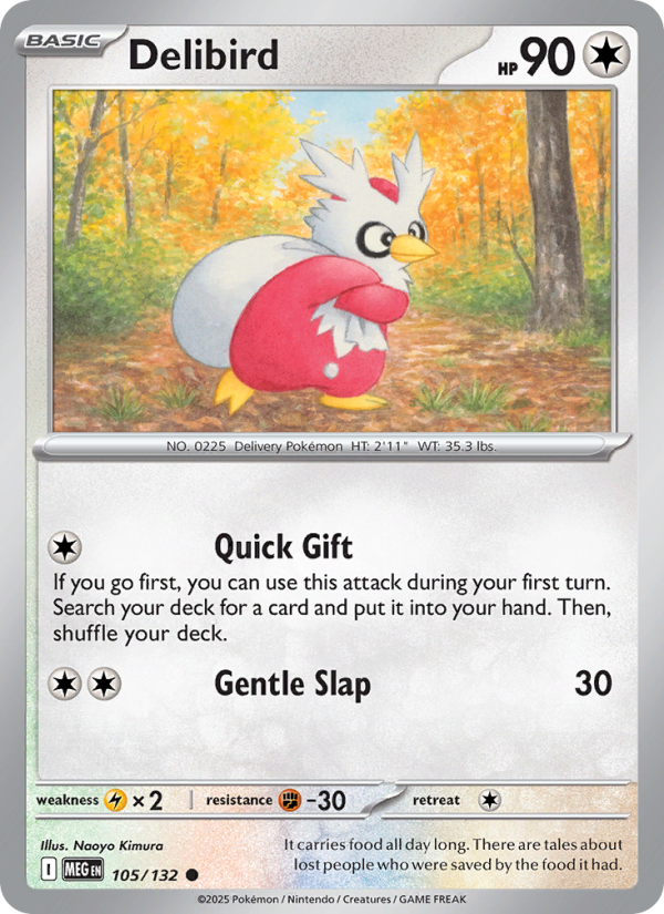 Delibird - Pokémon TCG Card