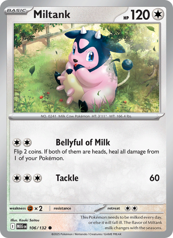 Miltank - Pokémon TCG Card