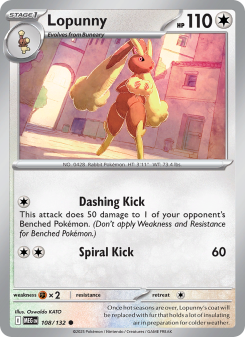 Lopunny - pokemon TCG Card