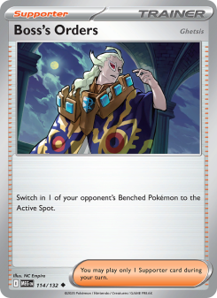 Boss's Orders - pokemon TCG Card