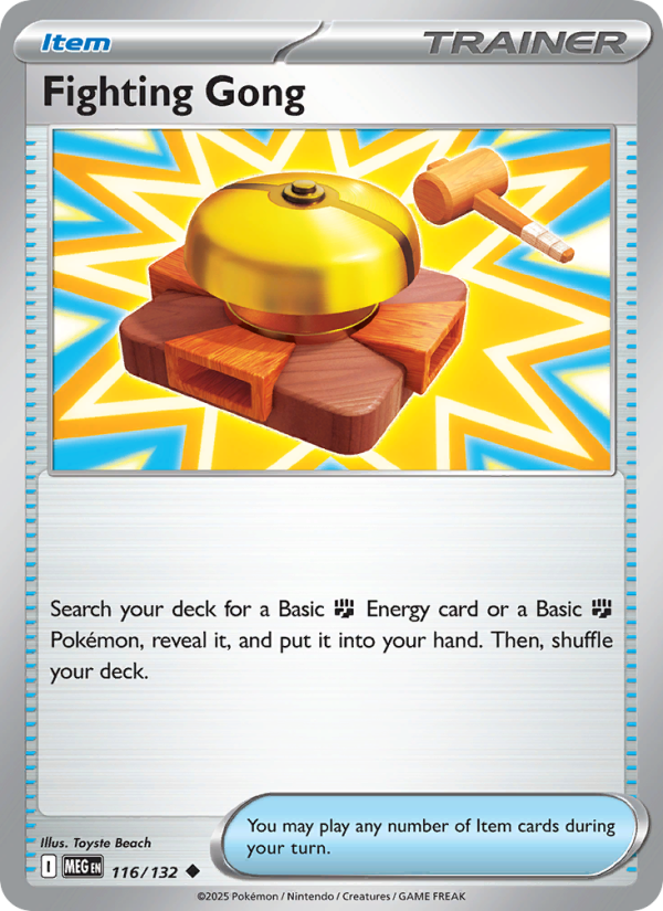 Fighting Gong - Pokémon TCG Card