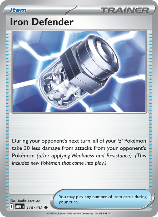 Iron Defender - Pokémon TCG Card