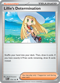Lillie's Determination - pokemon TCG Card