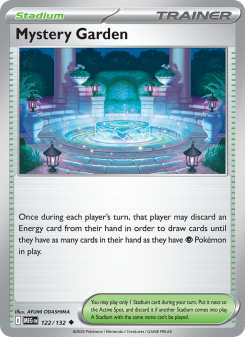 Mystery Garden - pokemon TCG Card