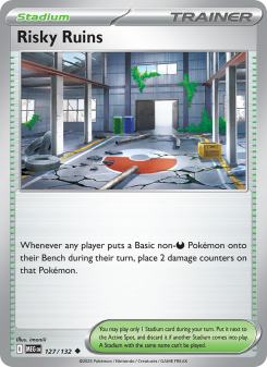 Risky Ruins - pokemon TCG Card