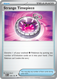 Strange Timepiece - pokemon TCG Card