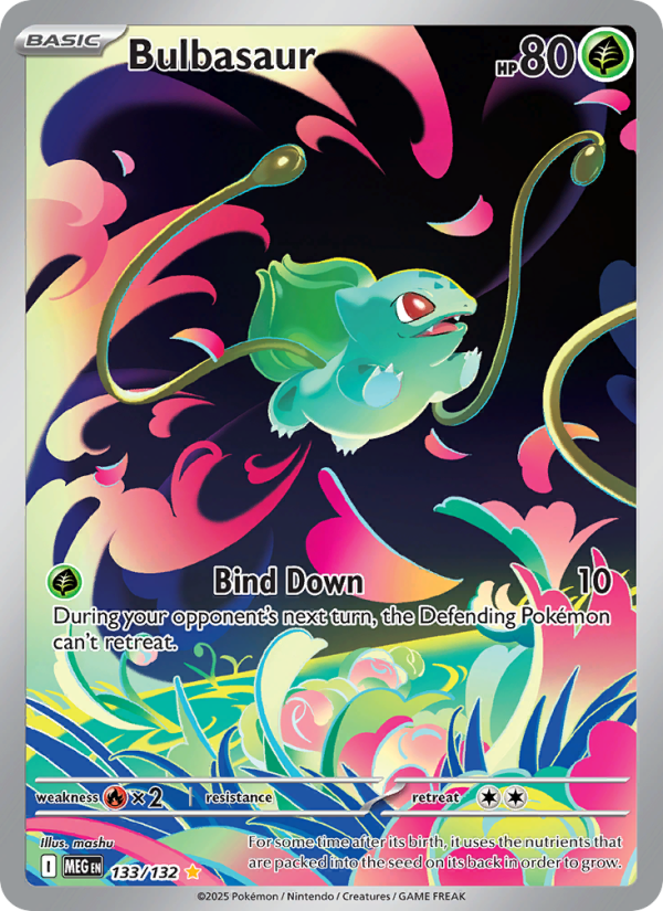 Bulbasaur - Pokémon TCG Card