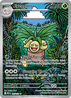 Exeggutor - pokemon TCG Card