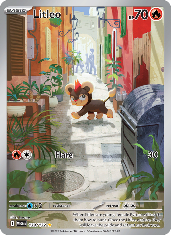 Litleo - Pokémon TCG Card